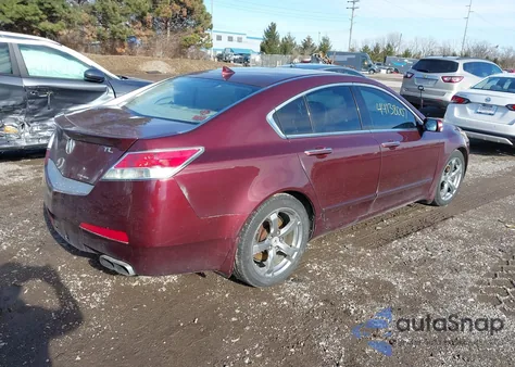 2009 Acura Tl 3.7 z USA, uszkodzony, nr VIN 19UUA96599A001954